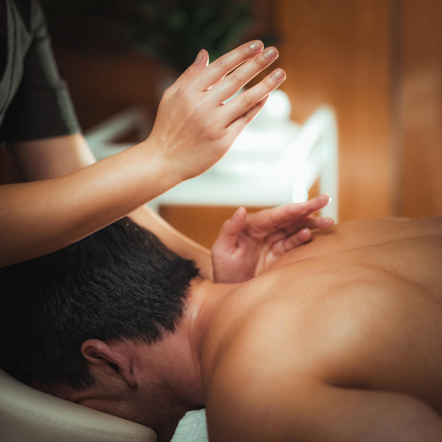 A quiet and clean treatment room at Bongkot Thai Massage, Knaresborough